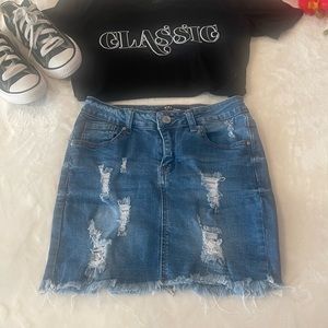 Wax Jeans Los Angeles Women's Skirt Size M